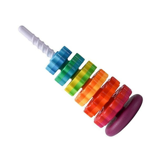 ColorSpin - Baby Spin Bunter Stapelturm