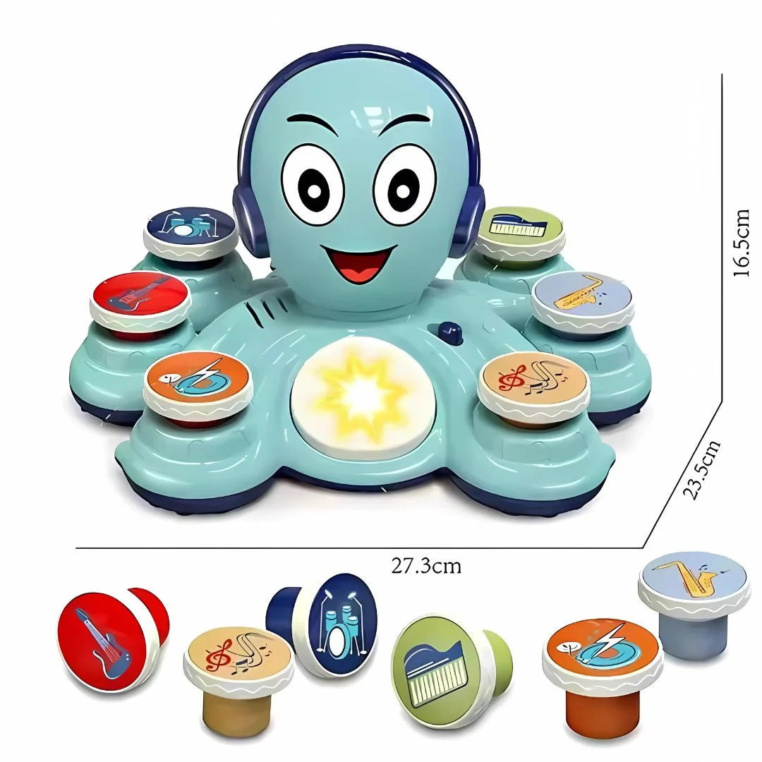 MelodyOcto – Musikalischer Oktopus für Babys | Sensorik & Motorik