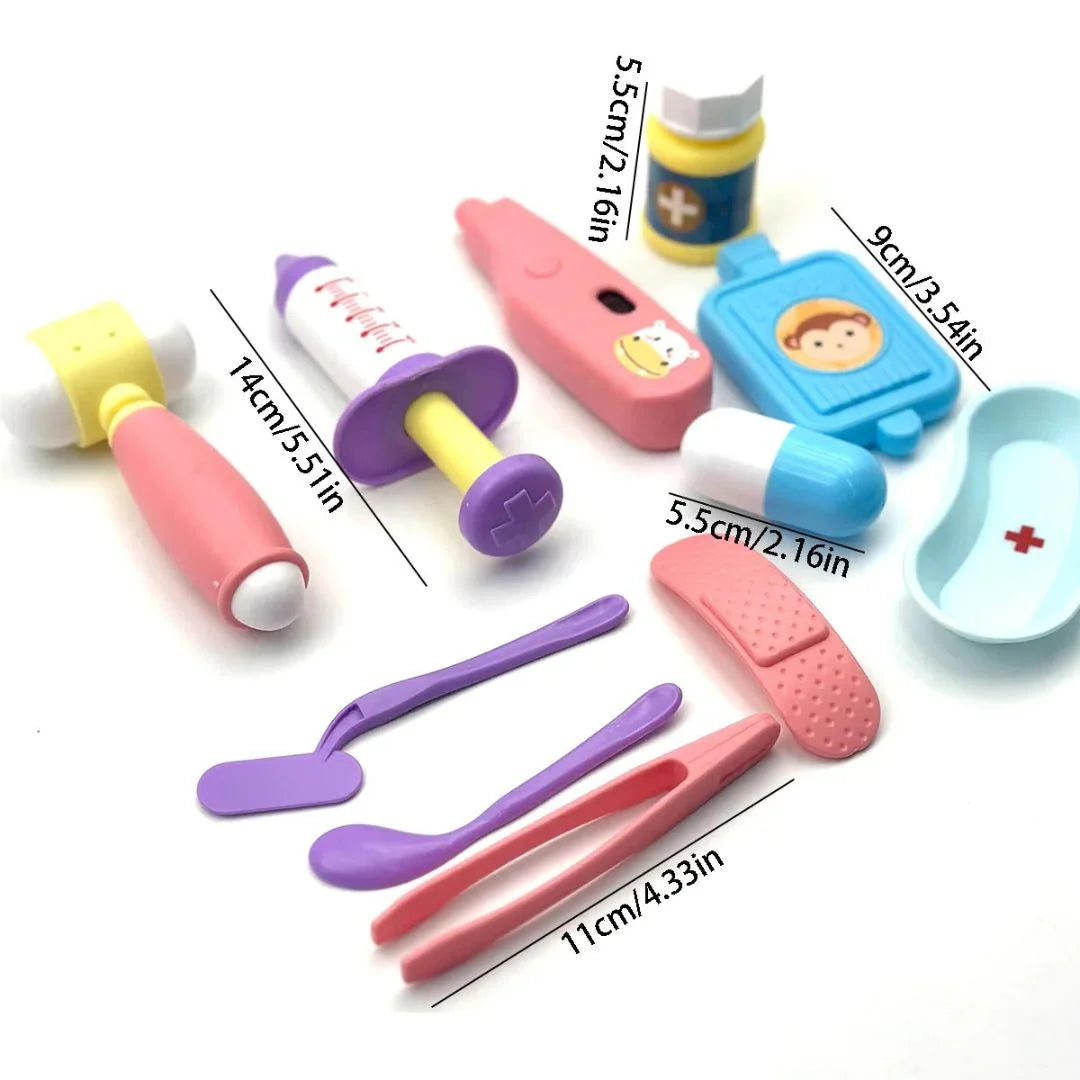 PlayMed – Arztspielset für Kinder ab 3+ – Fördert Soziale Fähigkeiten und Fantasievolles Spiel