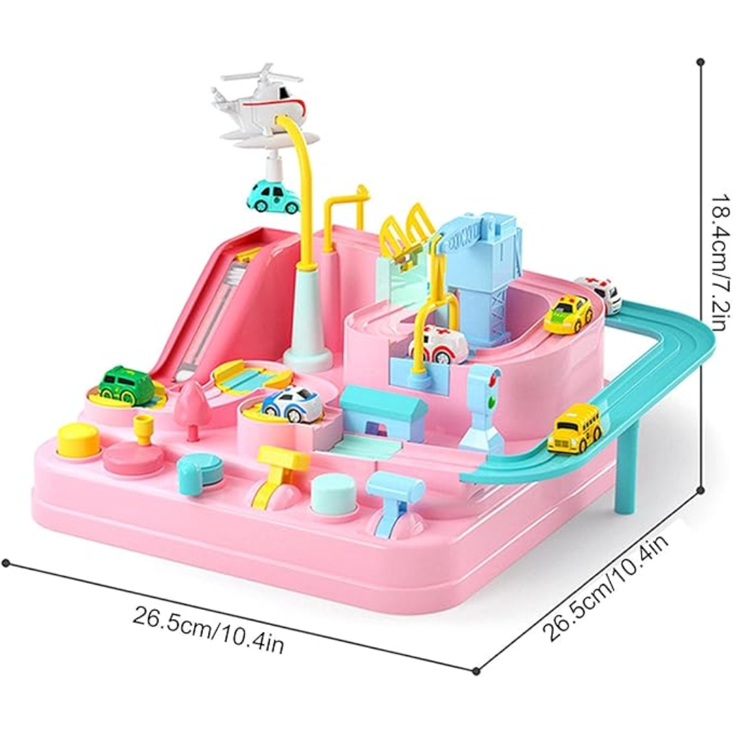 CityCircuit™ - Logisches Autoabenteuer für Kinder ab 3 Jahren - fördert Konzentration und Denkvermögen