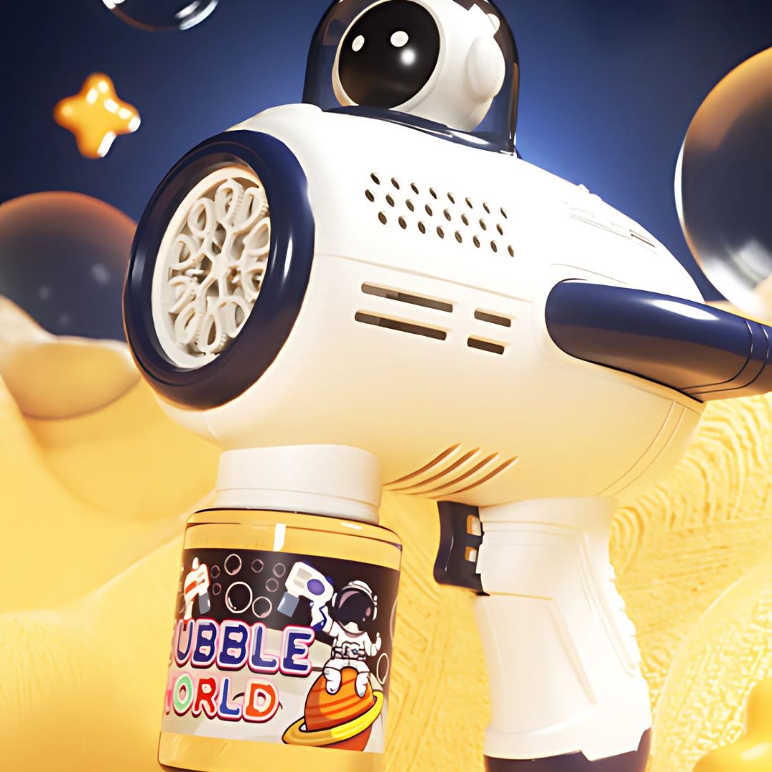BubbleBot – Astronaut-Blubbermaschine für Kinder ab 3 Jahren – Weckt Fantasie und Outdoor-Spaß