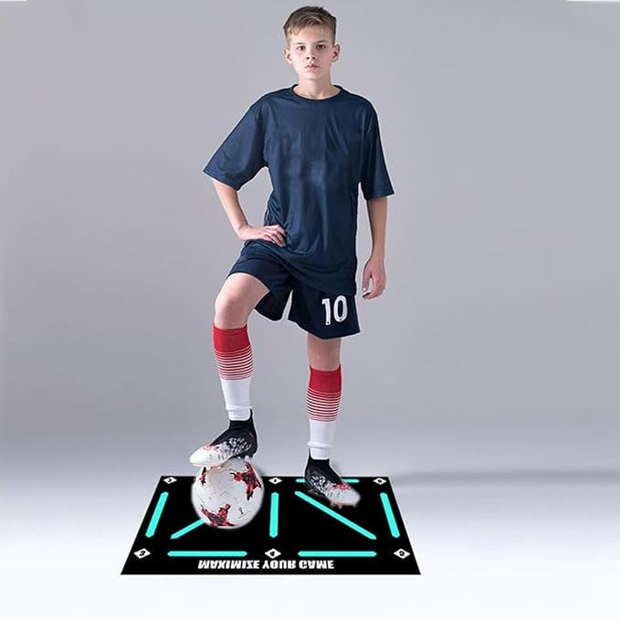 SoccerMaster- Training Fußball Anti-Rutsch-Gummimatte