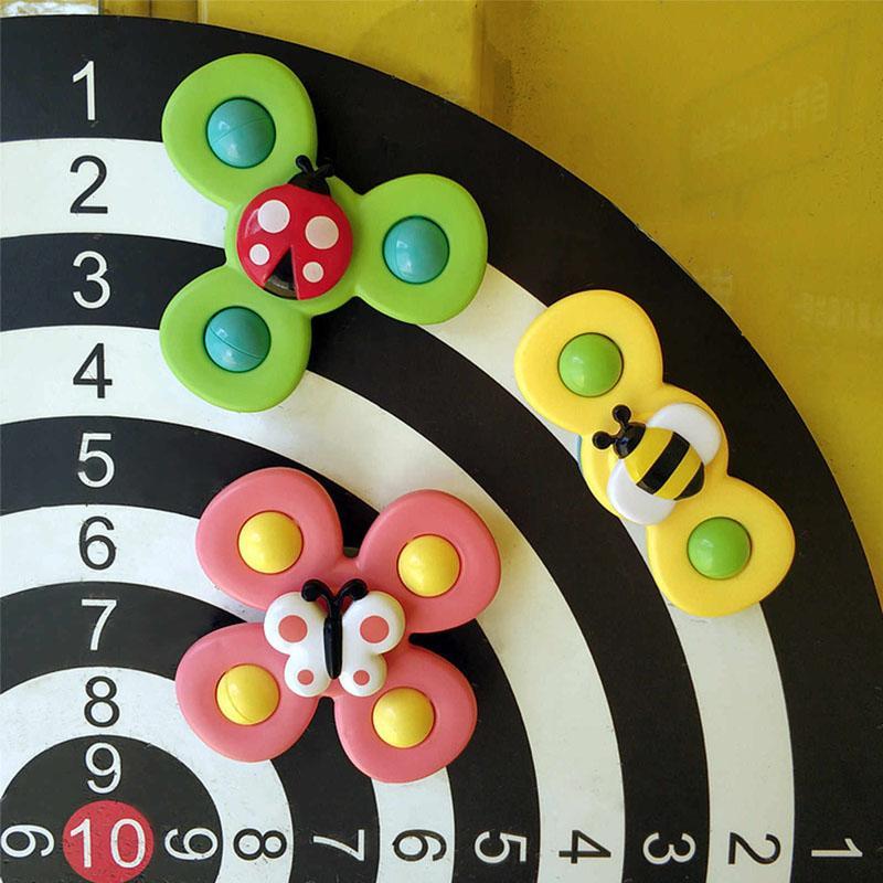 BabySpinner - Buntes Twist-Spielzeug im Saugnapf