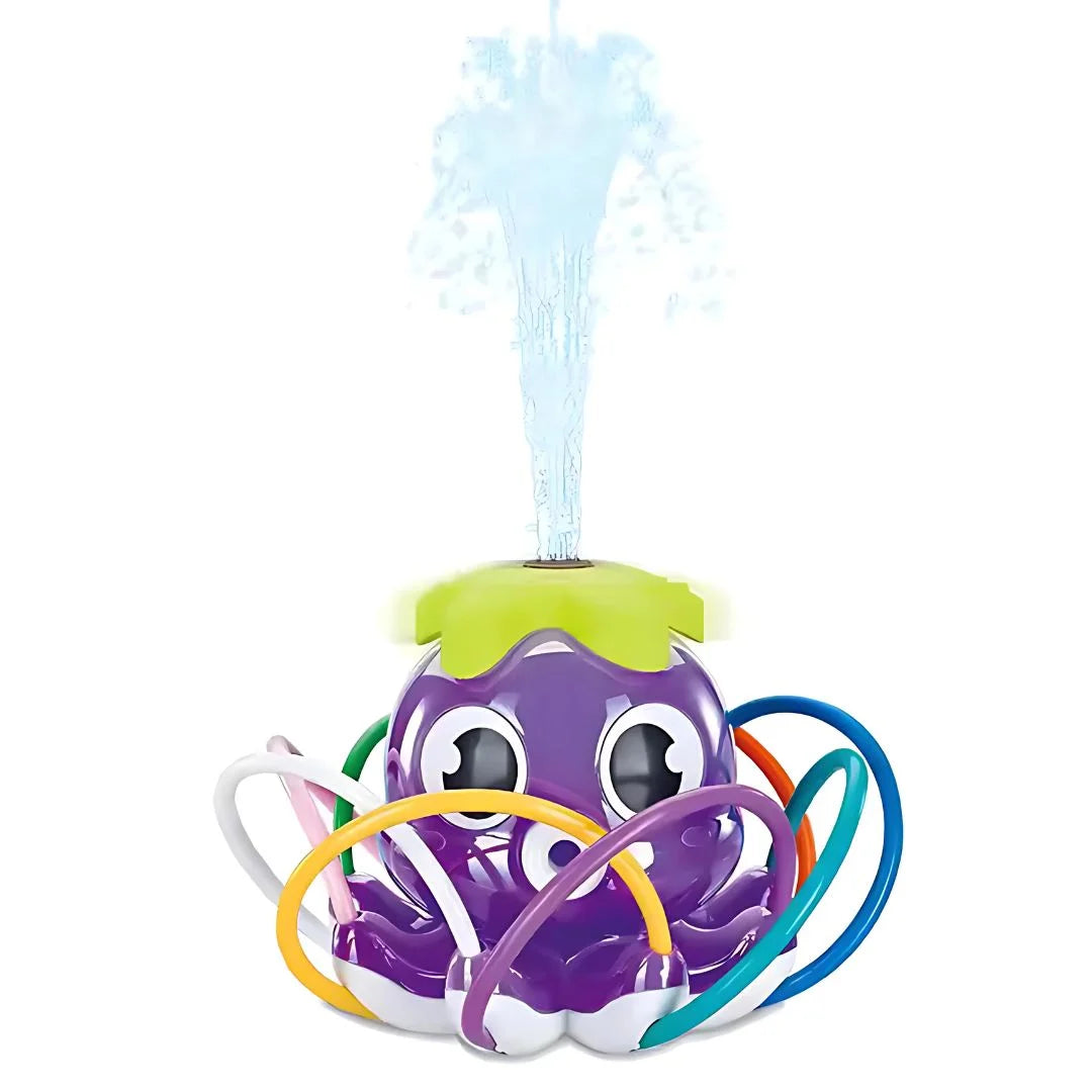 SplashTopus | Oktopus Wassersprinkler Gartenspielzeug für Kinder ab 3 Jahren