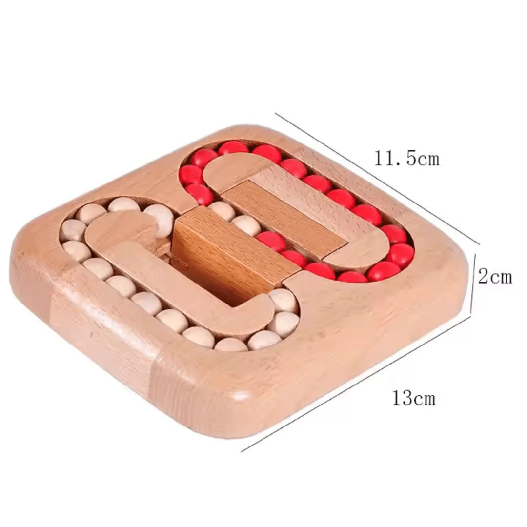 CraftNest™ – Holzperlen-Set für Kinder ab 3+ – Fördert Feinmotorik