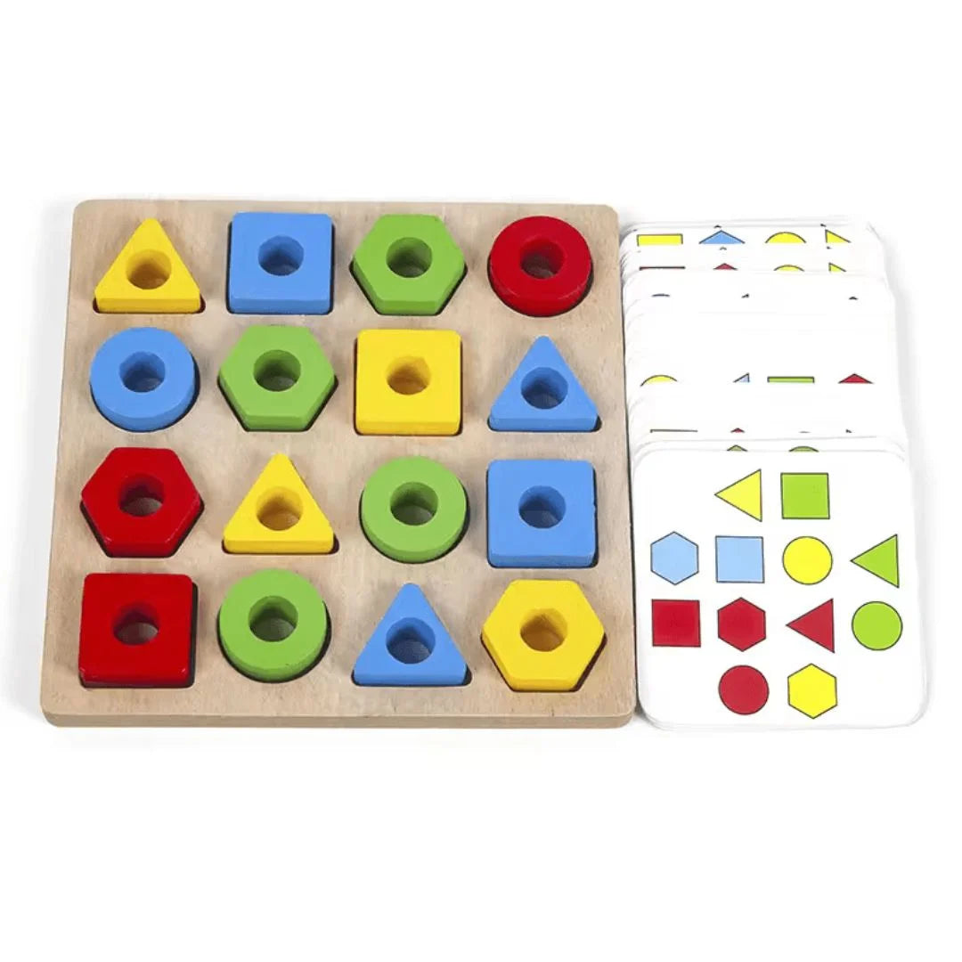 ShapeMastery™ – Formensortierspiel für Kinder ab 3+ – Fördert die Hand-Augen-Koordination