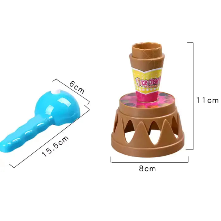 ScoopStack™ – Eiscreme Balancierspiel für Kinder ab 5 Jahren