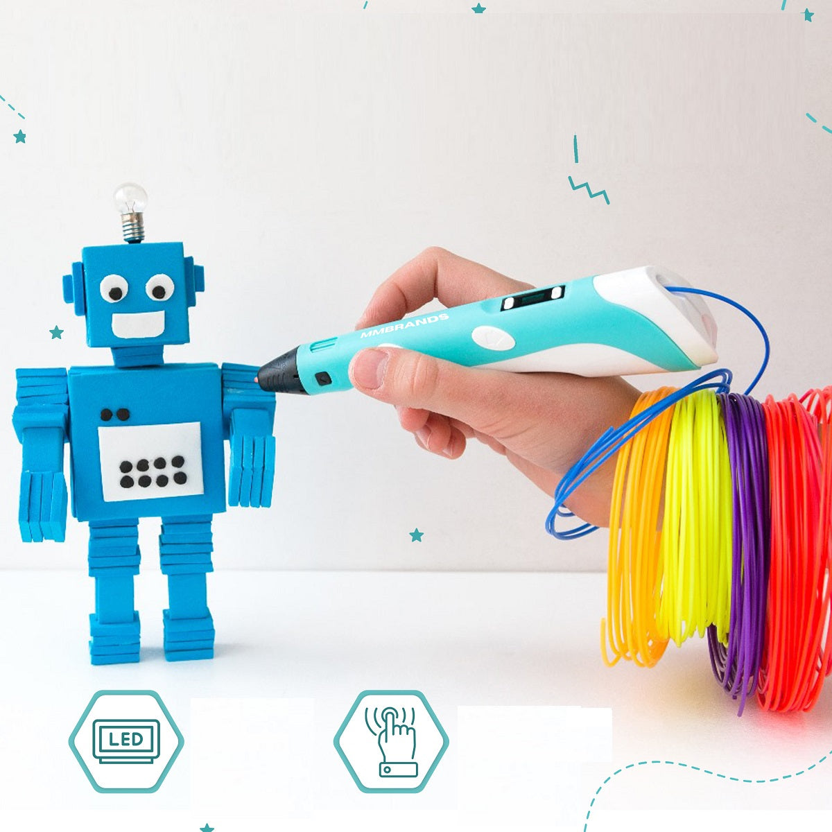3DMagicPen - Innovativer 3D-Stift für Kinder