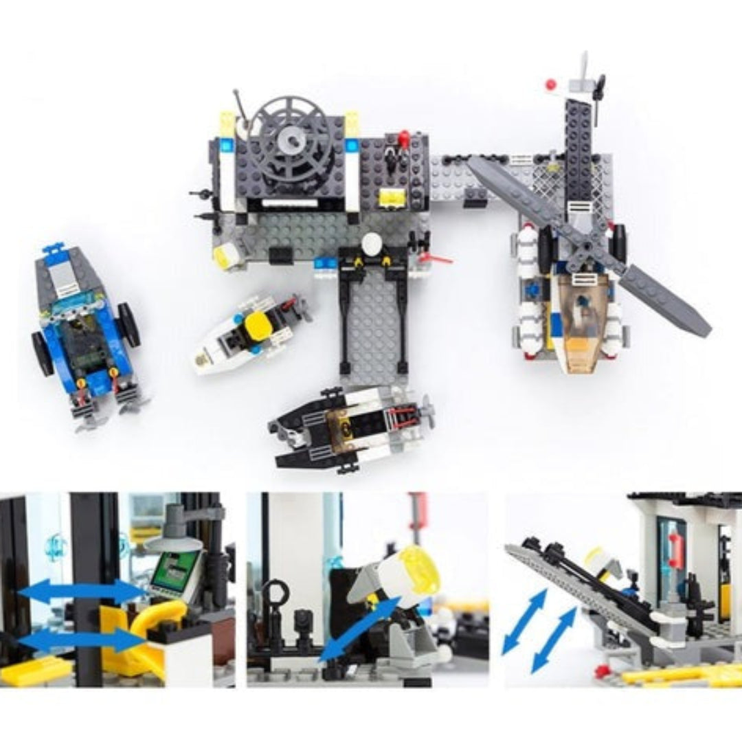 CoastalConstruct - Modell Ziegel Spielzeug Stadt