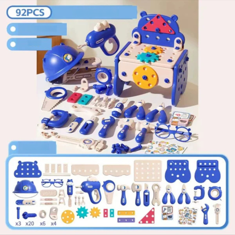 BuilderBench- Selbst spielen mit echten Werkzeugen für junge Macher