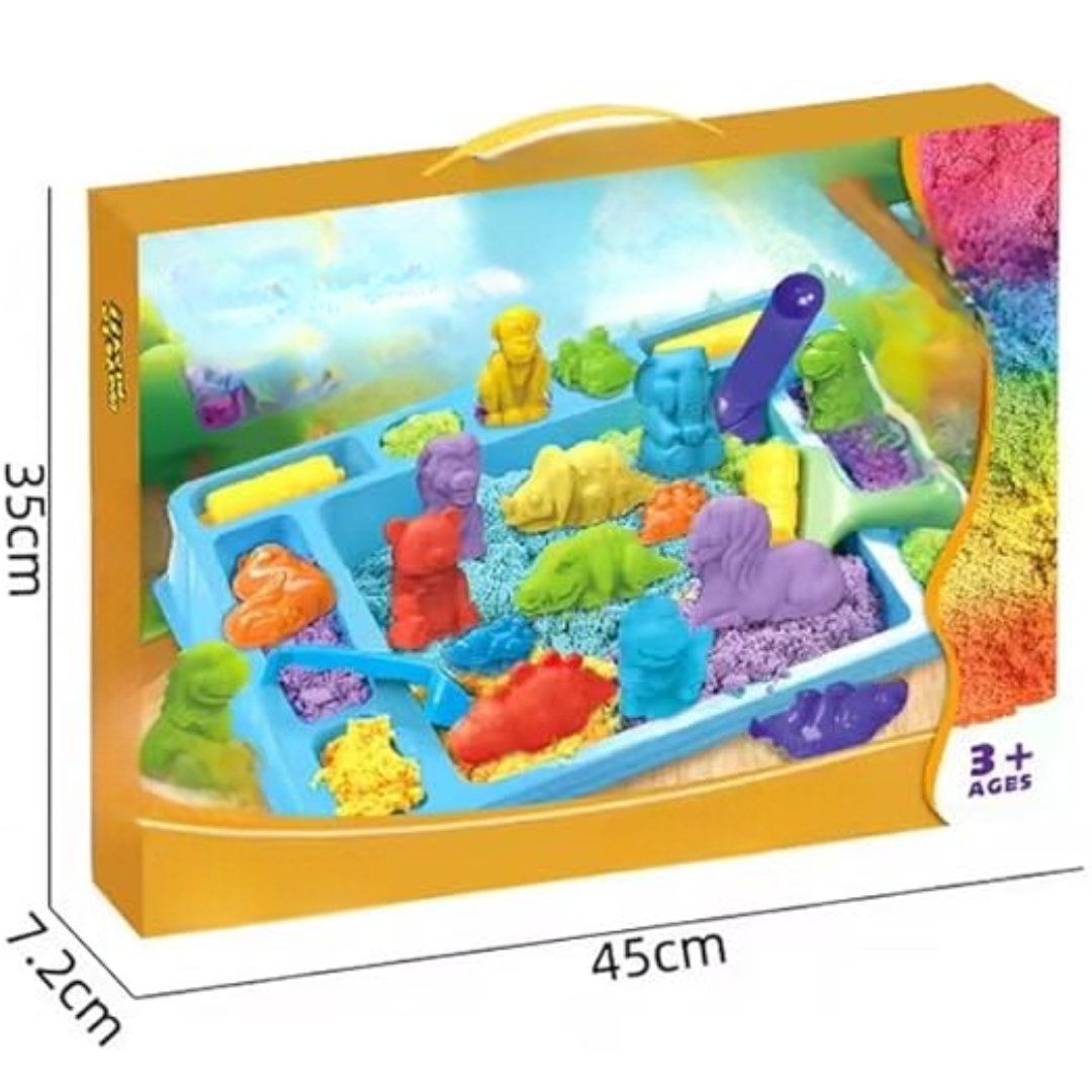 SandSculpt – Kinetik-Sand Kreativset ab 3 Jahren