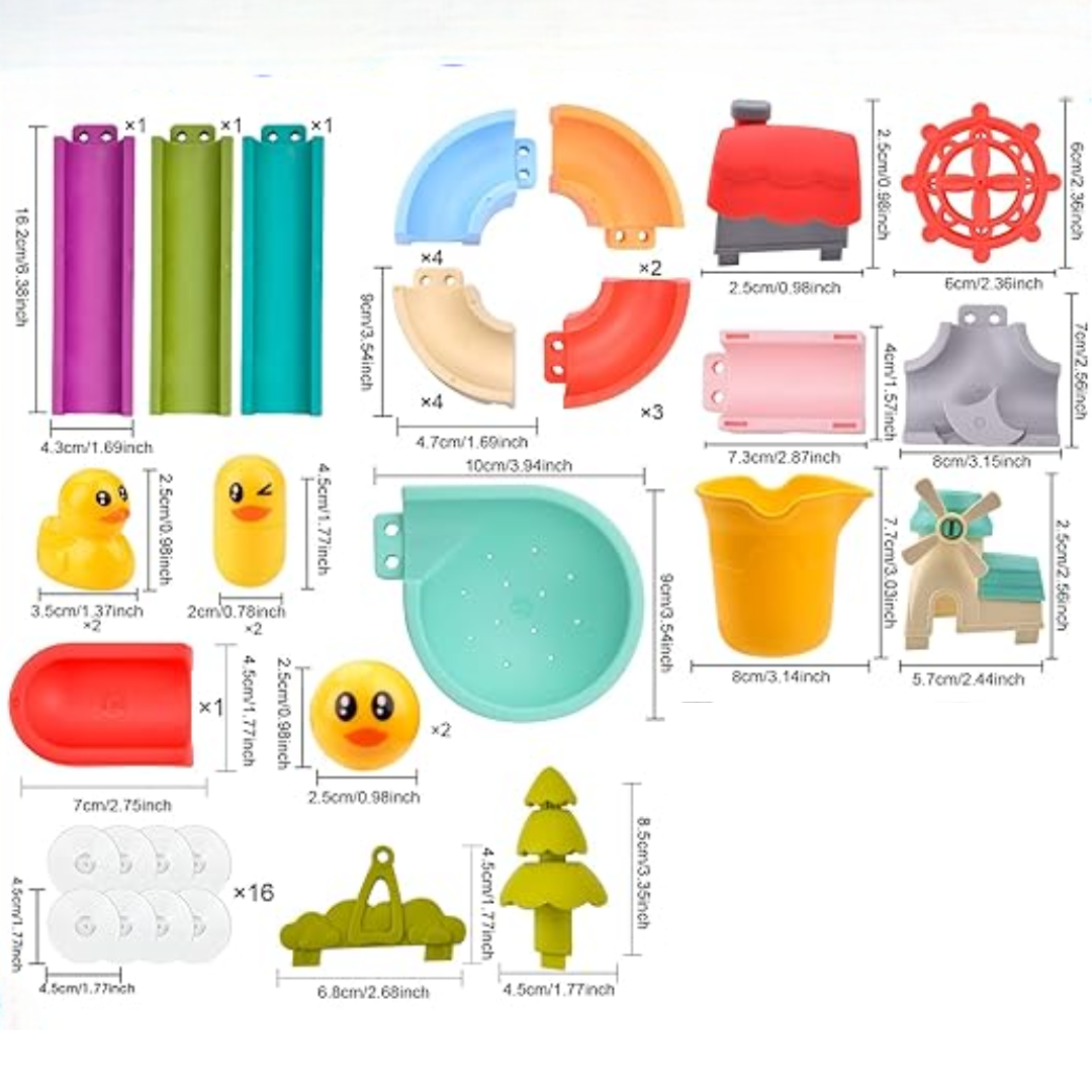 QuackTrack - Enten-Wasserrutsche Bad Spielzeug