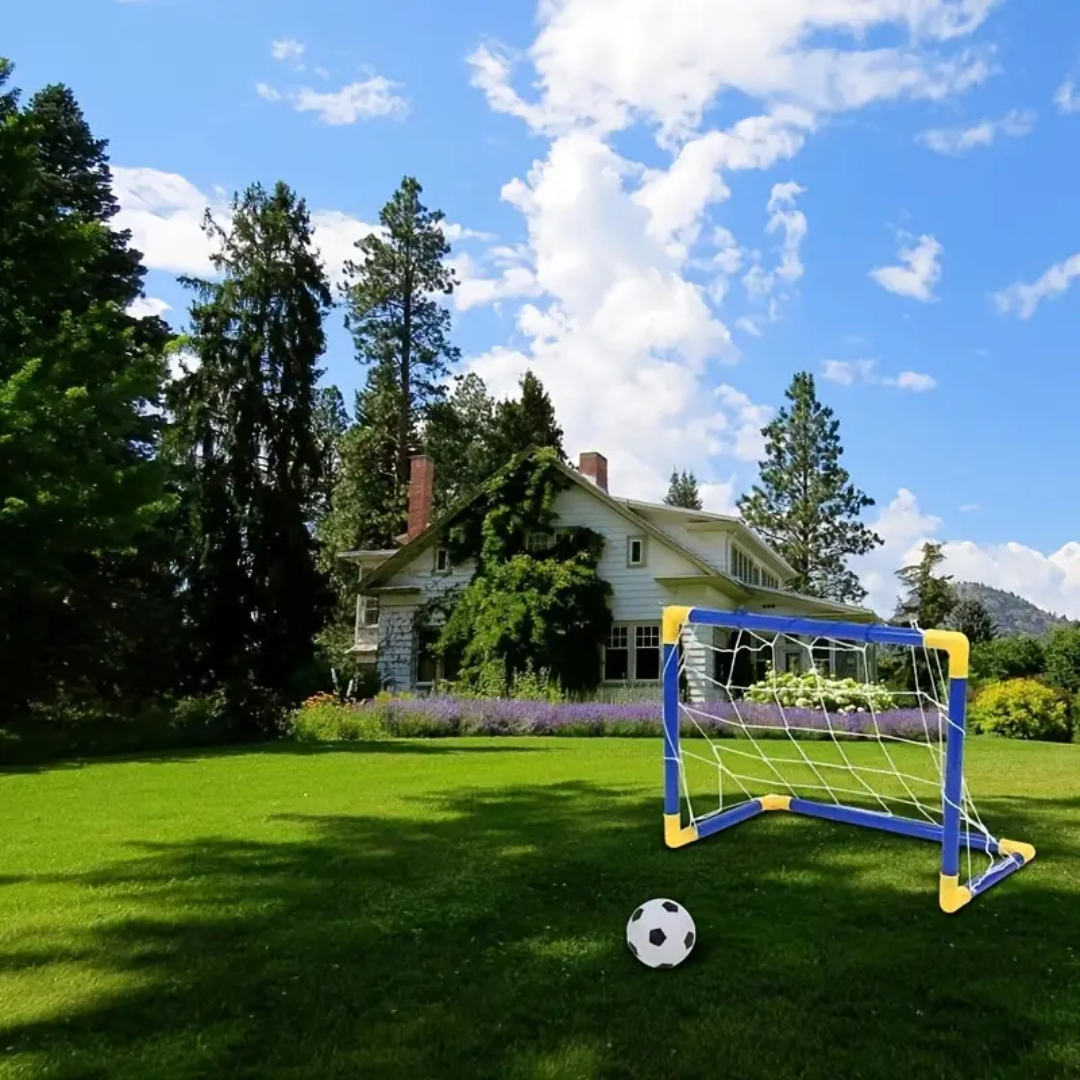 SoccerPro - Tragbarer faltbarer Mini-Fußball Fußballtor