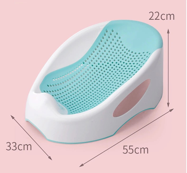 AquaNest Badesitz für Babys – Rutschfest mit Rückenlehne – Ab 6 Monaten