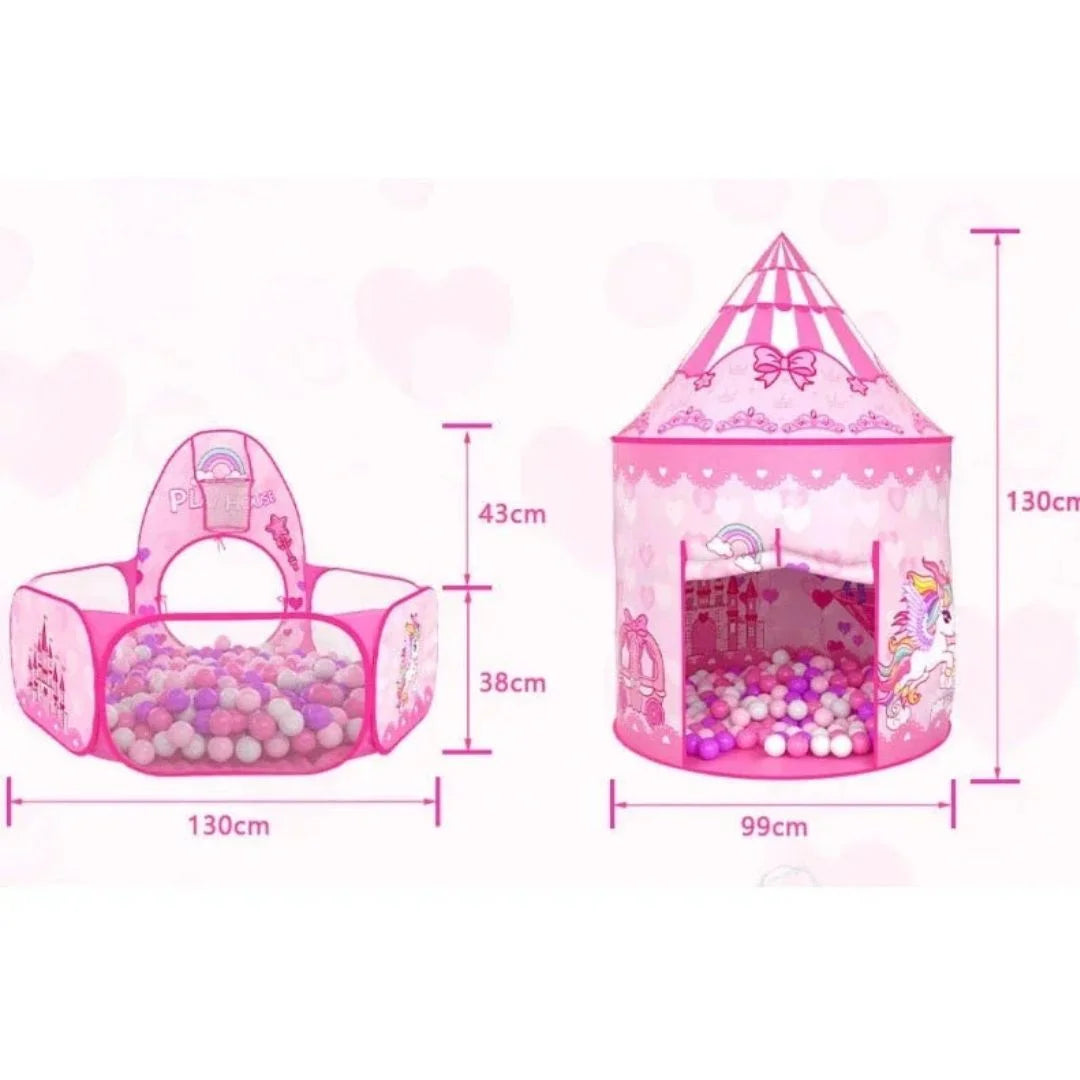 DreamNest™ – Einhornzelt für Kinder ab 3+ – Fantasievolles Spiel