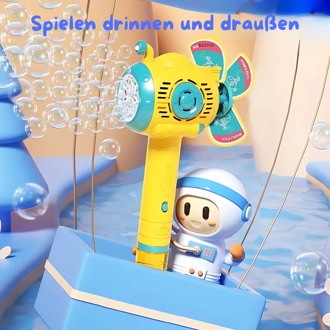 GlowBubble™ – Light-Up Bubble Wand Toy for Kids Ages 3+ – Spark Outdoor Play with Bubbles & Lights