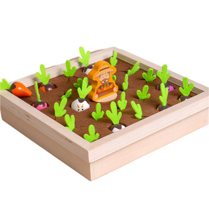 GrowGarden - Montessori Gemüse Spielset