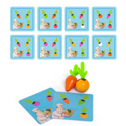 GrowGarden - Montessori Gemüse Spielset