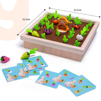GrowGarden - Montessori Gemüse Spielset