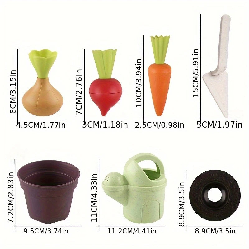 GreenSprouts – Umweltfreundliches Gartenspielzeug-Set für Kinder ab 2 Jahren – Fördert Verantwortungsbewusstsein und motorische Fähigkeiten