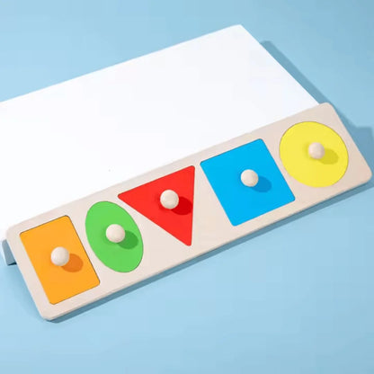 GeoPlay™ – Geometrisches Puzzle für Kinder ab 3+ – Fördert Räumliche Fähigkeiten