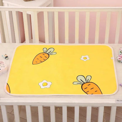 SnugglyNest™ – Wasserdichte Wickelunterlage für Kinder ab 0+ – Hält das Bett Trocken