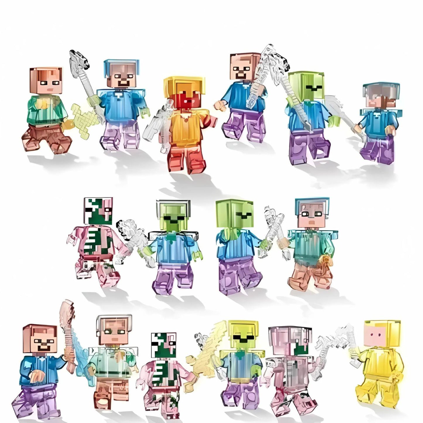 BlockBuddies Baufiguren Spielset – Nachhaltig & Kreativ – Ab 6 Jahren
