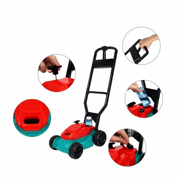 BubbleMower – Blubber-Rasenmäher-Spielzeug für Kinder ab 3 Jahren – Stärkt Motorik und Outdoor-Spaß