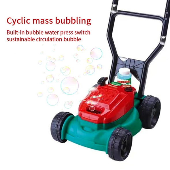BubbleMower – Blubber-Rasenmäher-Spielzeug für Kinder ab 3 Jahren – Stärkt Motorik und Outdoor-Spaß