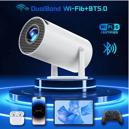 ProjectPro - WiFi Bluetooth 4K HD Mini Projektor