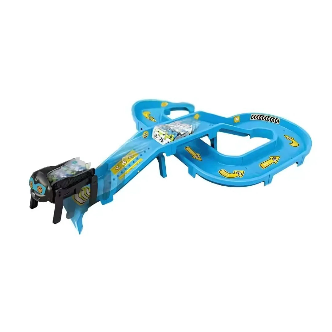 RoboRush – Roboter-Autorennbahn mit Rampe für Kinder ab 4 Jahren