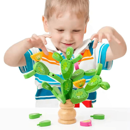 LeafCraft™ – Holz-Alphabetbaum für Kinder ab 3+ – Fördert Sprachfähigkeiten