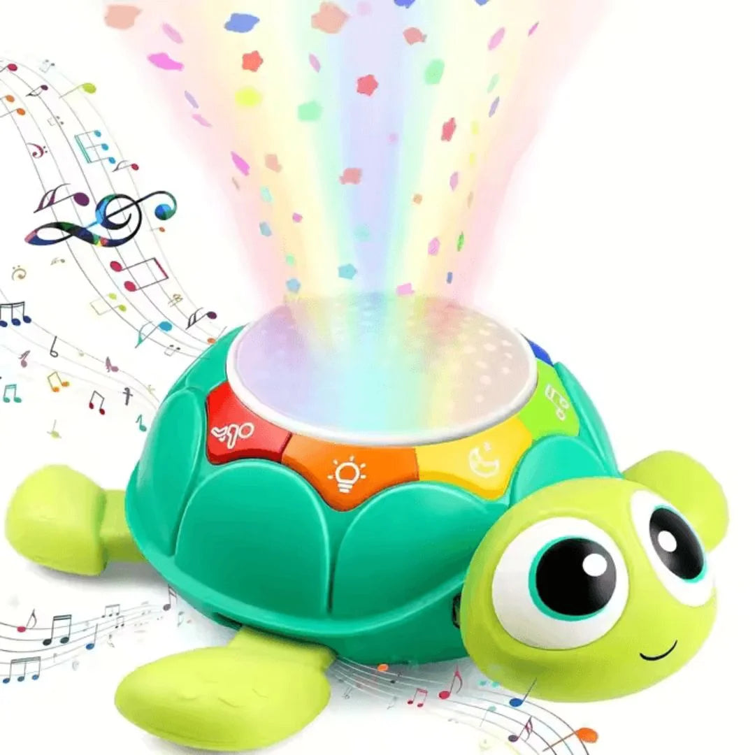 StarShell™ – Schildkrötenprojektor für Kinder ab 3+ – Fördert das Krabbeln