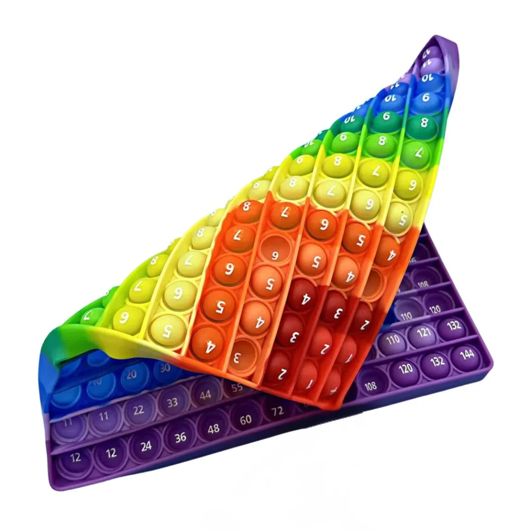 MathPop – Multicolor Fidget Board zum Zählen & Fokussieren | Ab 3 Jahren
