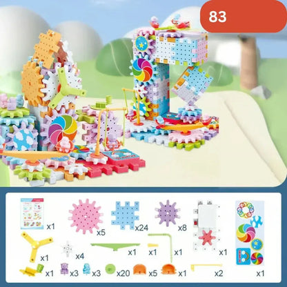 WonderBricks – Kreatives Baustein-Set für Kinder ab 3 Jahren – Fördert Fantasie & Feinmotorik