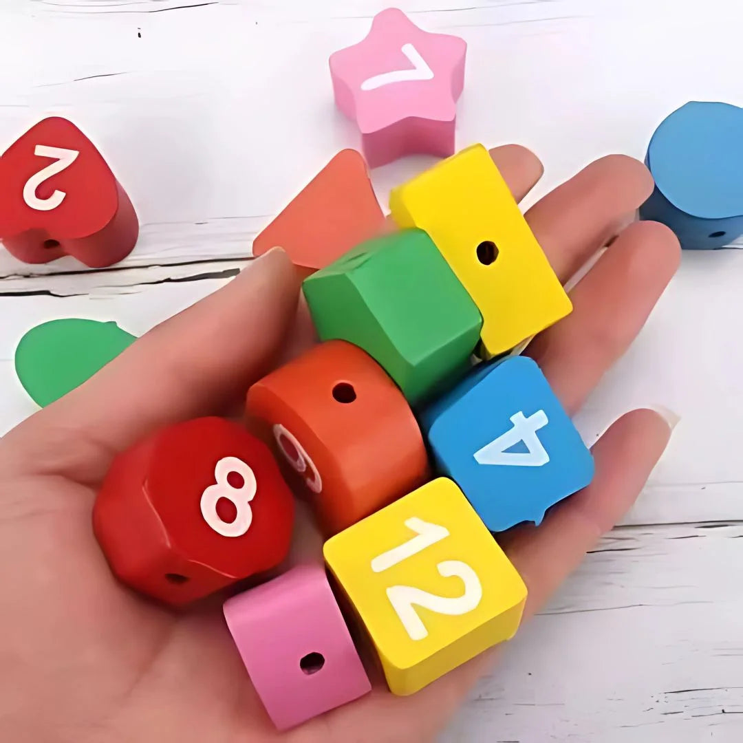TickTocky™ – Kinder Lernuhr aus Holz ab 3 Jahren | Uhrzeit Lernen