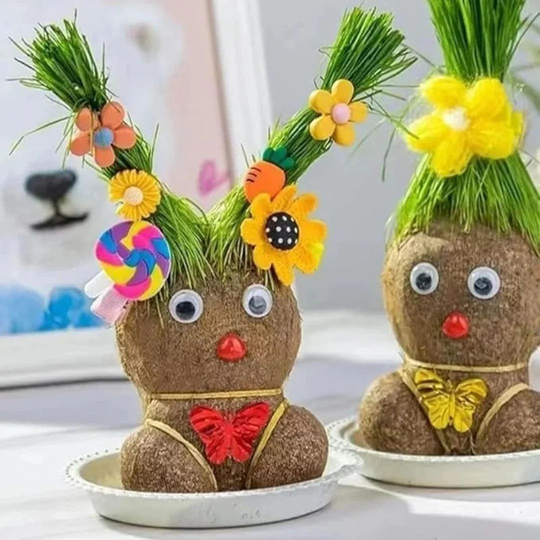 GrowPals™ - Pflanzenset zum Vorspielen mit Charaktertöpfen