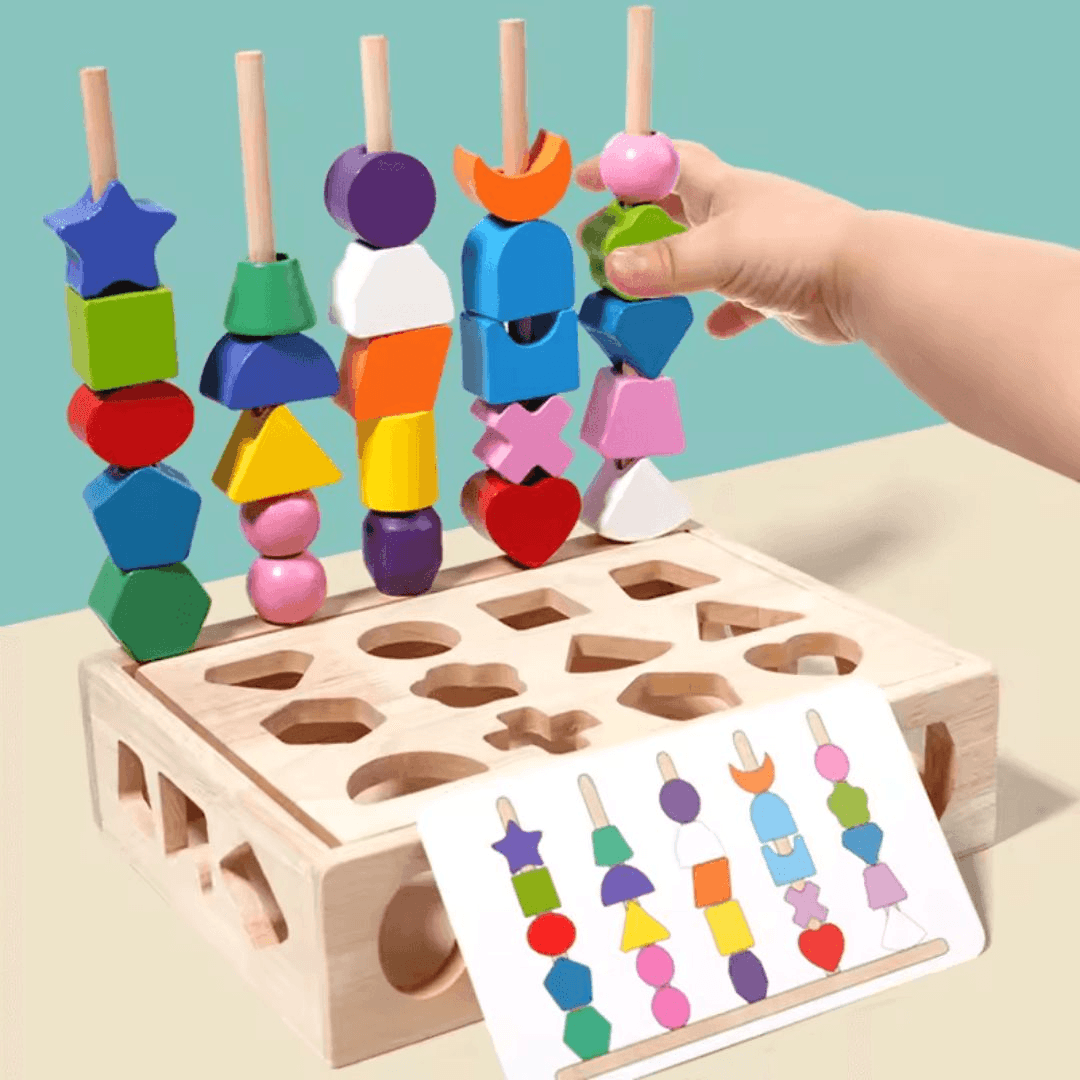 BrightNest™ – Montessori-Puzzleset für Kinder ab 3+ – Fördert Kreativität und Fähigkeiten