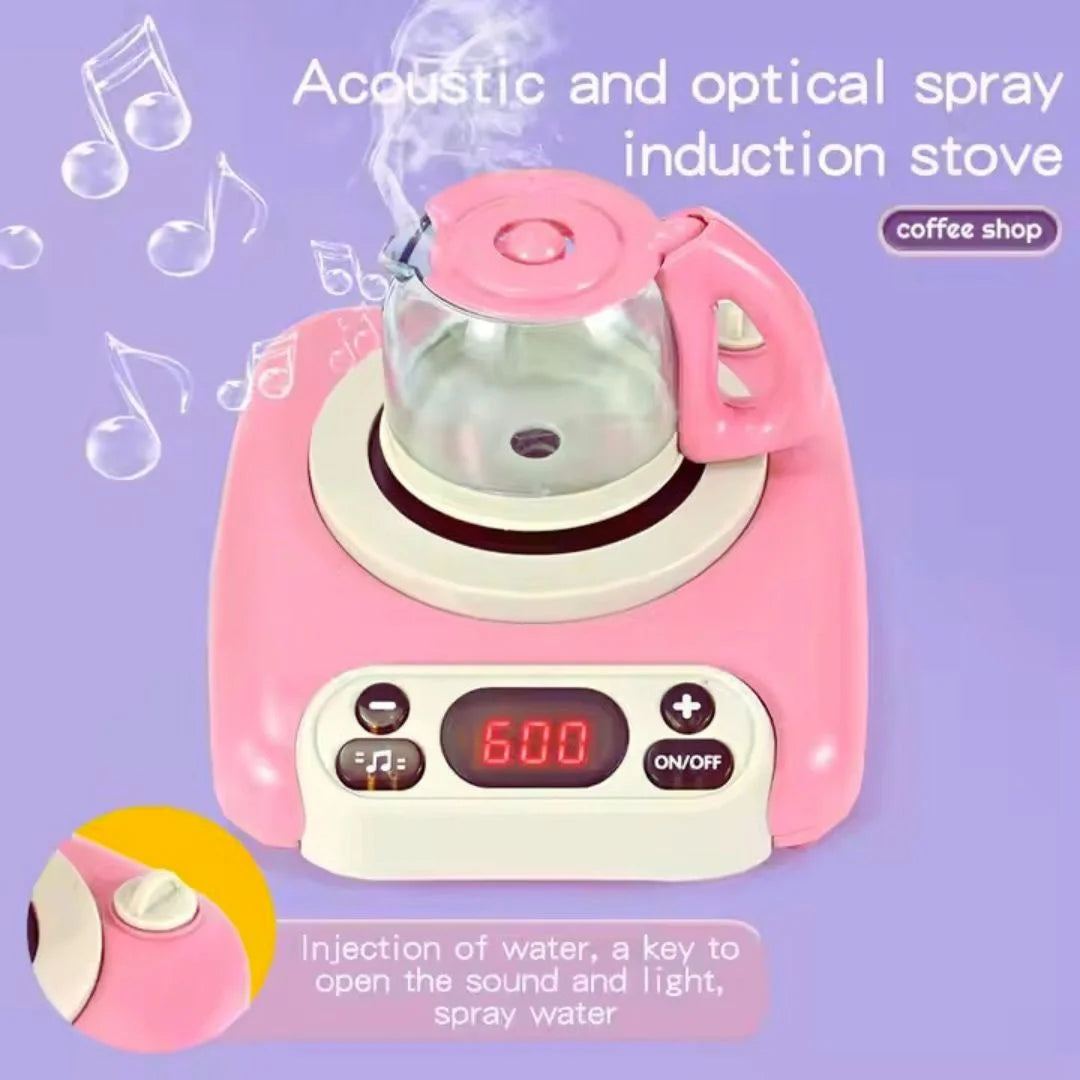 BrewBakers Holz Café & Bäckerei Spielset – Barista-Rollenspiel – Ab 3 Jahren