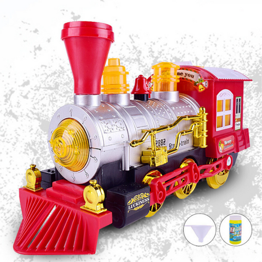 BubbleTrack - Seifenblasen-Spielzeugzug mit Licht