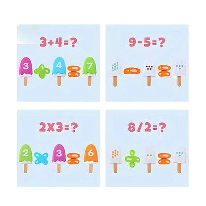 NumScoops – Zahlen Match Eiscreme Rechenspiel für Kinder ab 3 Jahren