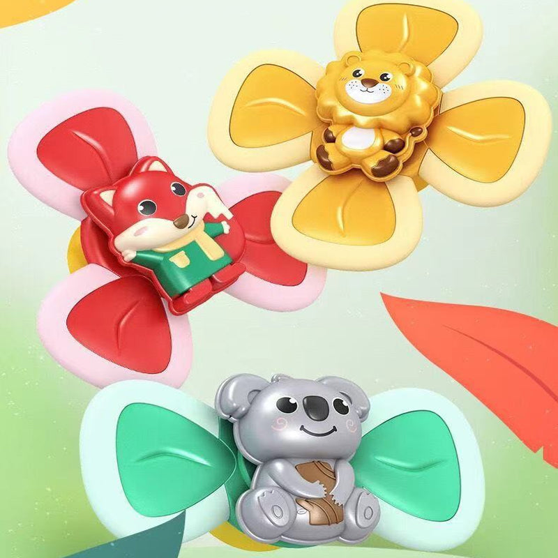 BabySpinner - Buntes Twist-Spielzeug im Saugnapf