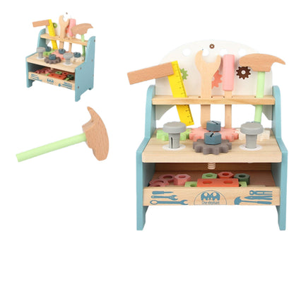 ToolTops – Holz-Werkbank für Kinder – Kreatives Bauspielzeug – Ab 6 Jahren