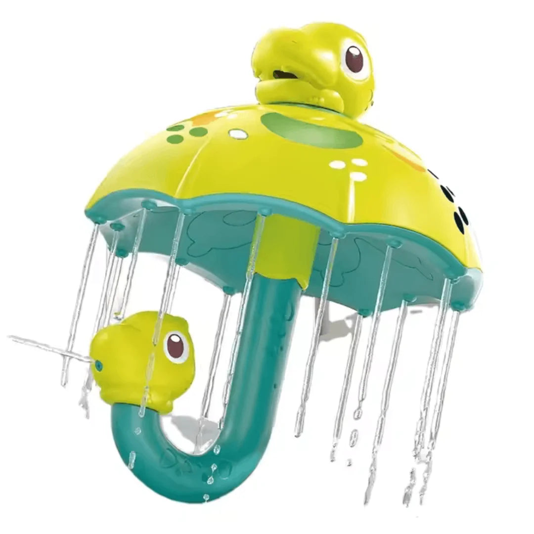 SprinkleShell™ - Schildkröten-Dusch- und Badespielzeug für Kinder ab 2 Jahren - regt zum Wasserspiel zu Hause an