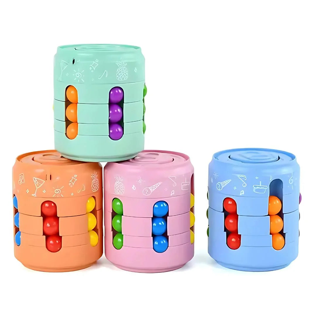 FlipCube – Sensorischer Fidget Würfel für Kinder ab 5 Jahren