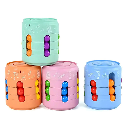 FlipCube – Sensorischer Fidget Würfel für Kinder ab 5 Jahren