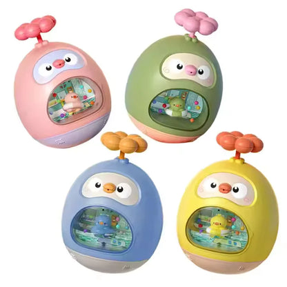 QuackFlow™ - Enten-Badespritzspielzeug mit Saugnapfhalterung