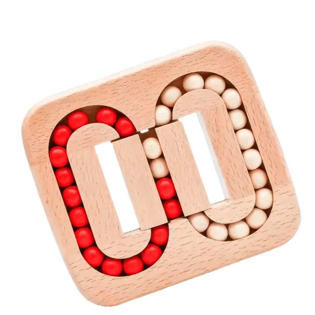CraftNest™ – Holzperlen-Set für Kinder ab 3+ – Fördert Feinmotorik