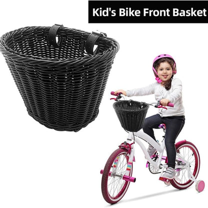 TrekTote – Geflochtener Fahrradkorb für Kinder ab 3 Jahren – Fördert das Spielen im Freien