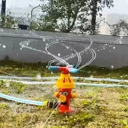 AquaSprout™ – Cartoon Hydrant Wasserbrunnen für Kinder ab 3+ – Fördert Draußenspiel